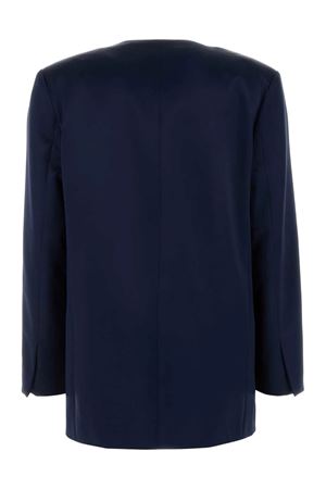 Giacca doppiopetto in viscosa blu scuro ALBERTA FERRETTI | A050816270290